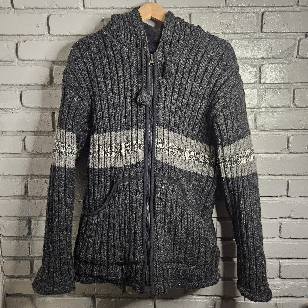 Kyber Outerwear Mens Jacket Extra Large Fleece Lined Hooded Nepal